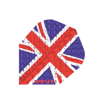 HARROWS DIMPLEX UNION JACK DART FLIGHTS