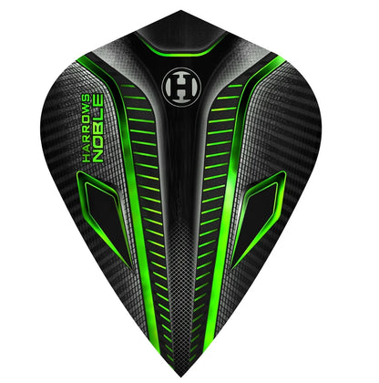 HARROWS NOBLE GREEN KITE DART FLIGHTS