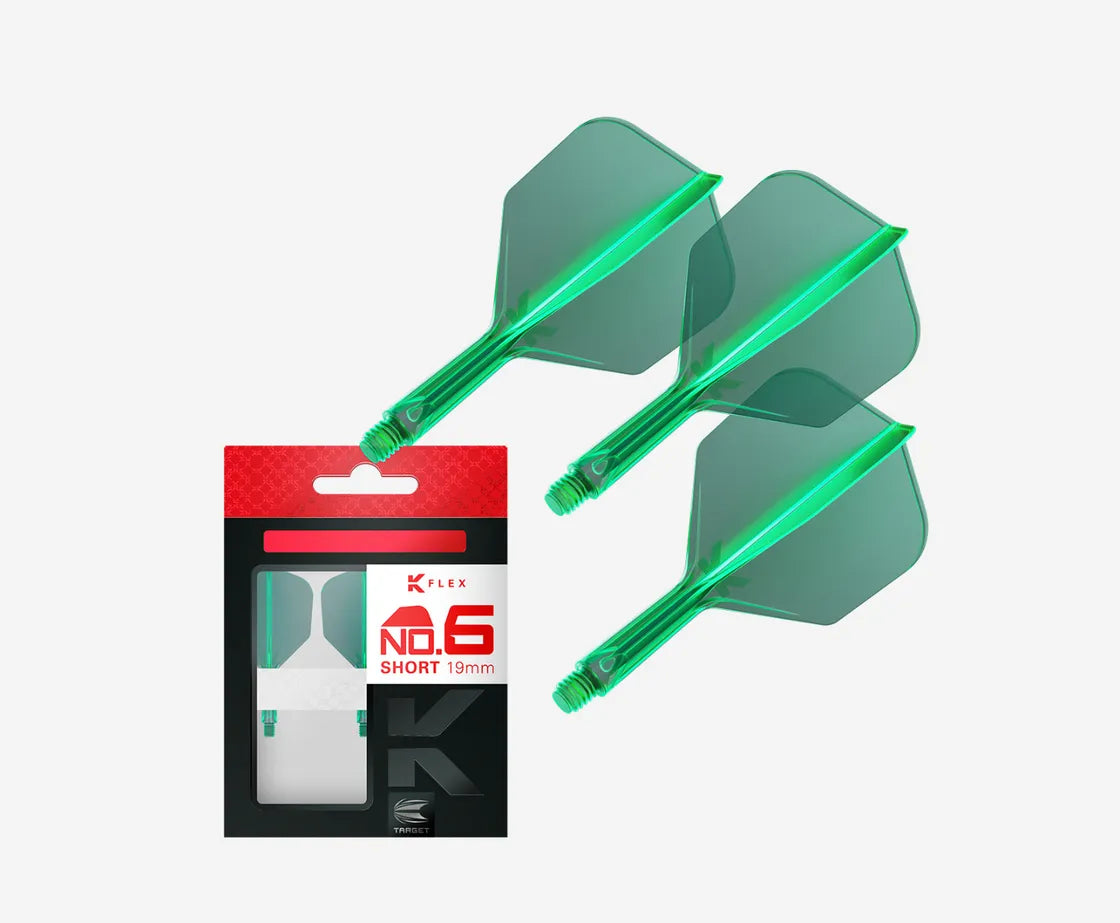 TARGET K-FLEX FLIGHT AND SHAFT SYSTEM - VARIOUS COLOURS AND SIZES