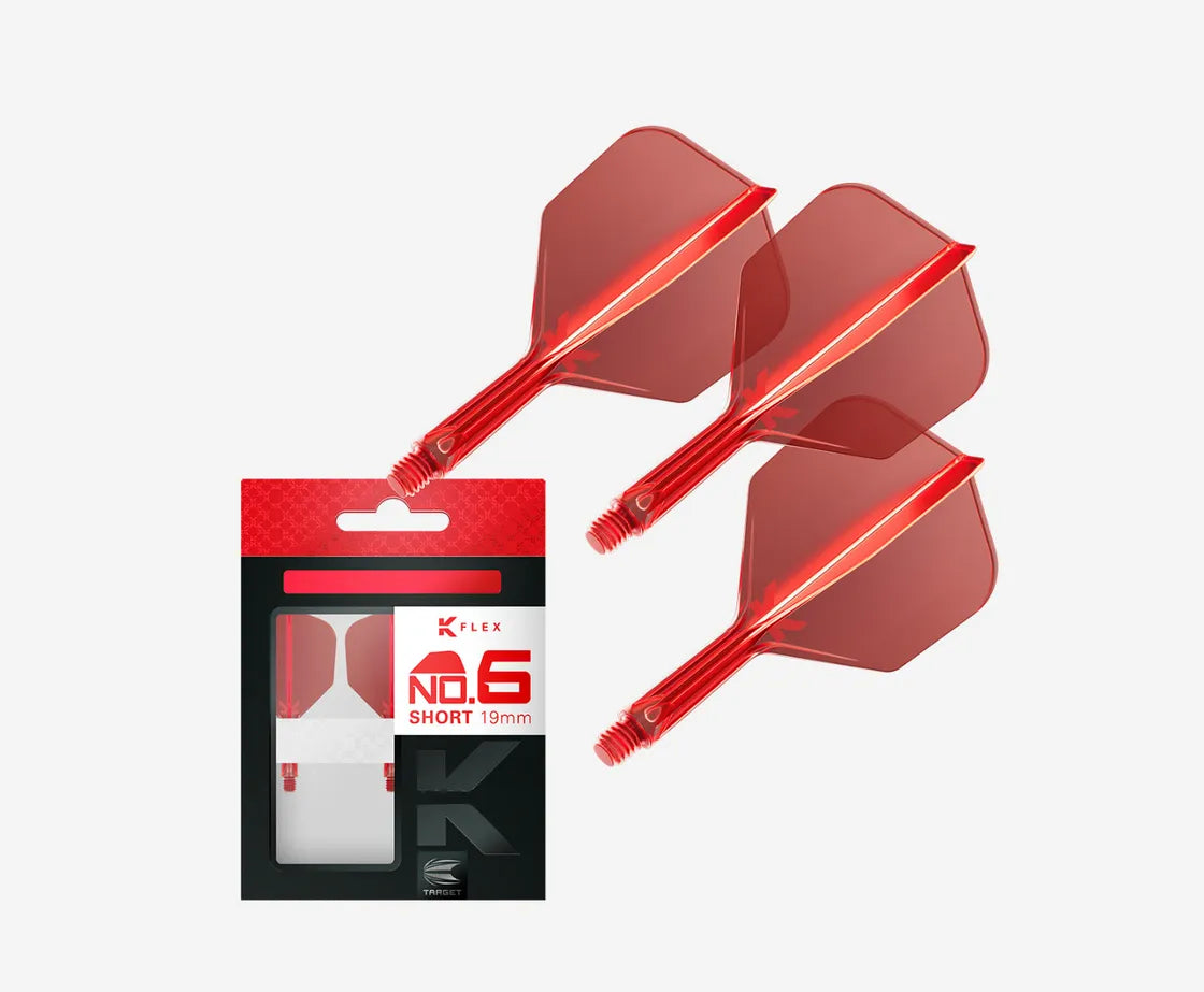 TARGET K-FLEX FLIGHT AND SHAFT SYSTEM - VARIOUS COLOURS AND SIZES