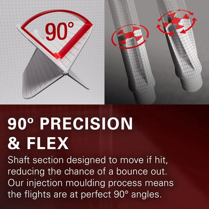 TARGET K-FLEX FLIGHT AND SHAFT SYSTEM - VARIOUS COLOURS AND SIZES