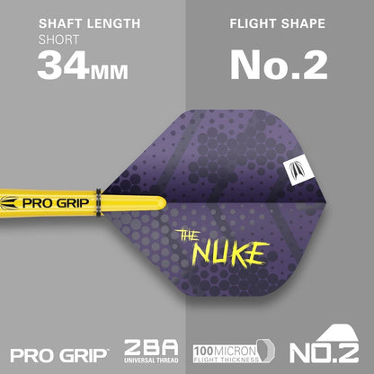 Target Luke Littler Loadout 90% Tungsten 23G Player Edition Darts - Swiss Point