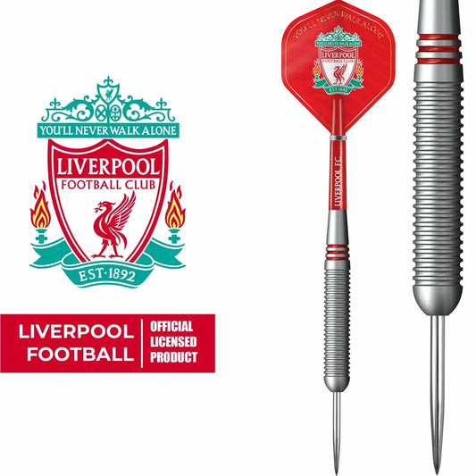 LIVERPOOL FC DARTS STEEL TIP BRASS - OFFICIAL LICENSED - LFC - 22G