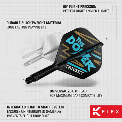 TARGET K FLEX PHIL TAYLOR THE POWER NO2 INTERMEDIATE 26MM