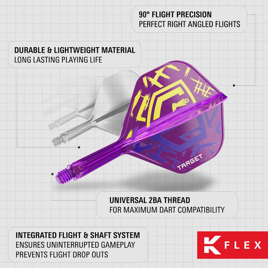 TARGET K FLEX LUKE LITTLER WORLD CHAMPION - NO6 STANDARD INTERMEDIATE 26MM