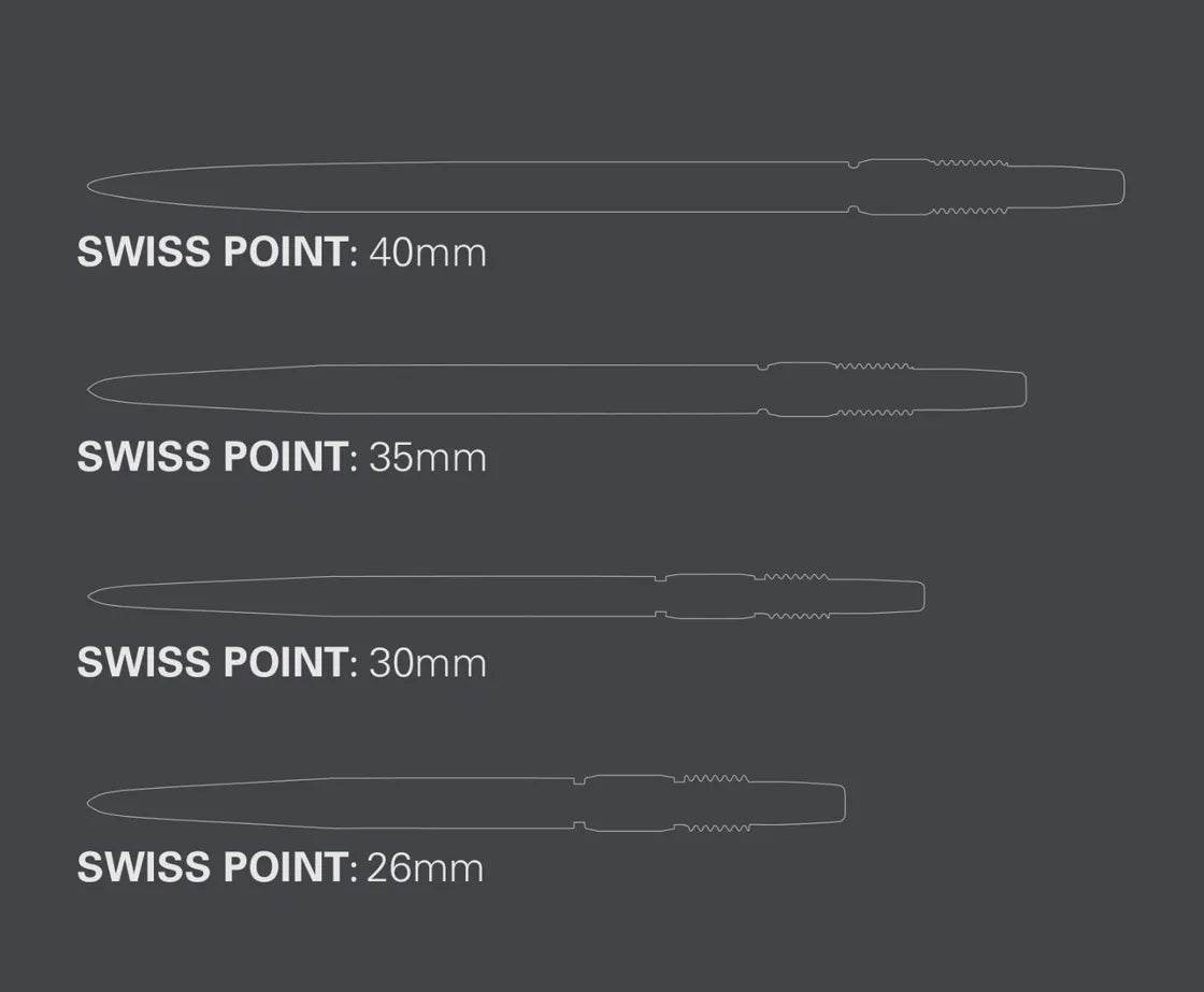 TARGET SWISS POINTS - RVE - SILVER - 26MM