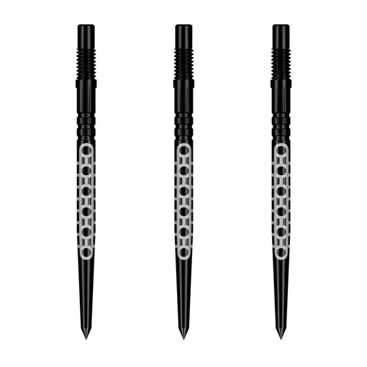 SHOT GOTH TURBO BLACK STEEL TIP DART POINTS