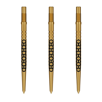 SHOT GOTH TURBO GOLD STEEL TIP DART POINTS