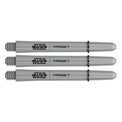TARGET DARTS STAR WARS GREY PRO GRIP DART SHAFTS - IN TARGET PACKAGING