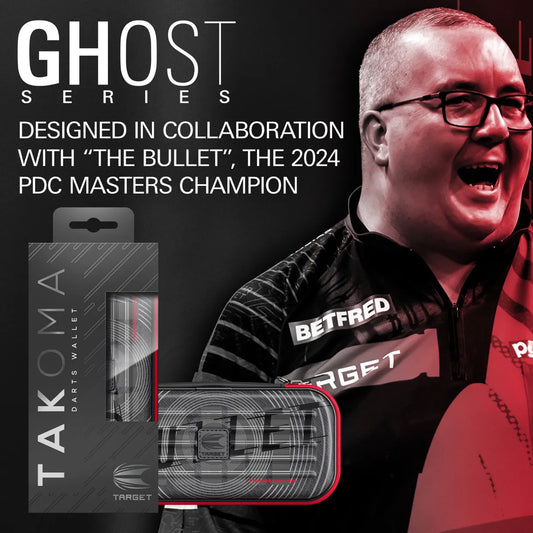TARGET TAKOMA STEPHEN BUNTING THE BULLET GHOST EDITION DARTS CASE