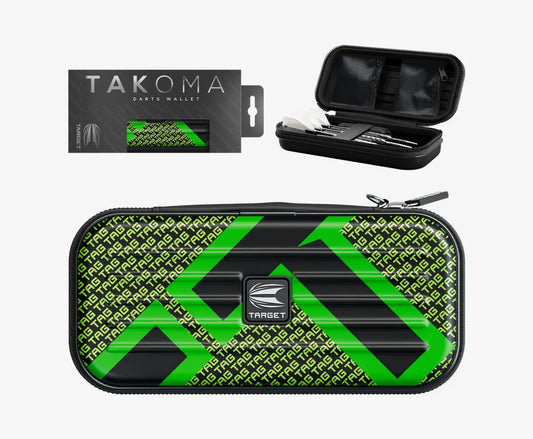 TARGET TAKOMA TAG GREEN WALLET DARTS CASE