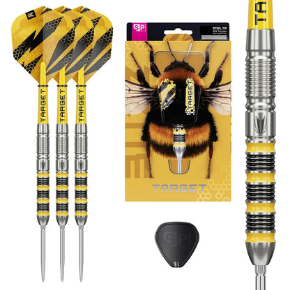 NEW TARGET BUZZ SWISS POINT 90% TUNGSTEN STEEL TIP DARTS