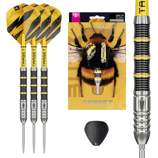 NEW TARGET BUZZ SWISS POINT 90% TUNGSTEN STEEL TIP DARTS