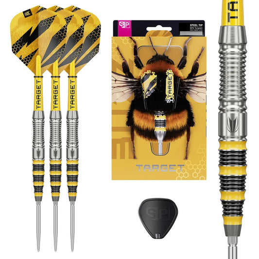 NEW TARGET BUZZ SWISS POINT 90% TUNGSTEN STEEL TIP DARTS