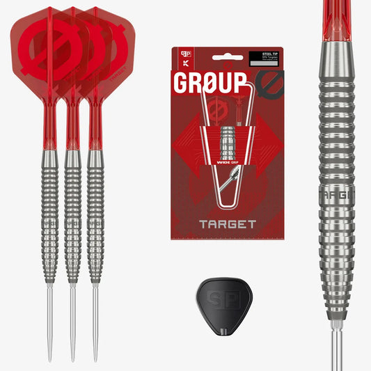 NEW TARGET GROUP 0 02 SWISS POINT 50% TUNGSTEN STEEL TIP DARTS