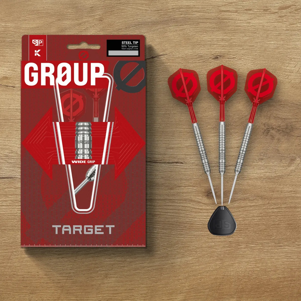 NEW TARGET GROUP 0 03 SWISS POINT 50% TUNGSTEN STEEL TIP DARTS