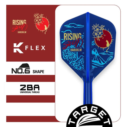 TARGET JAPAN K FLEX RISING SUN HARUKI MURAMATSU - NO6 STANDARD SHORT 19MM