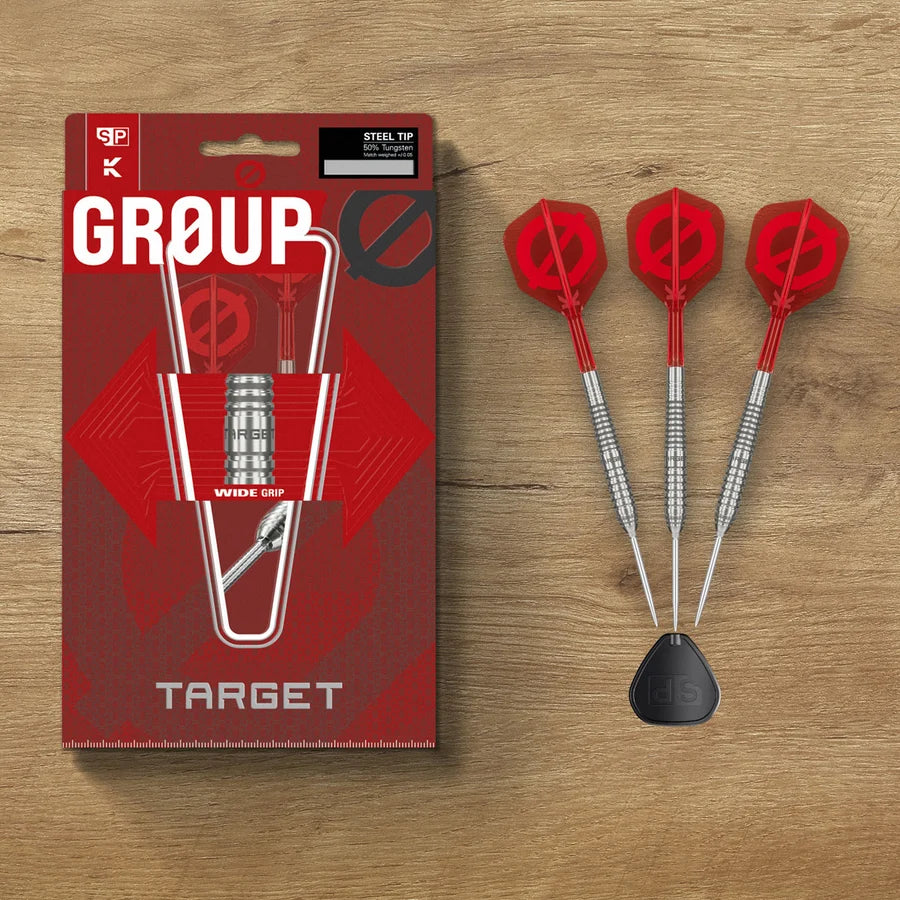 NEW TARGET GROUP 0 01 SWISS POINT 50% TUNGSTEN STEEL TIP DARTS