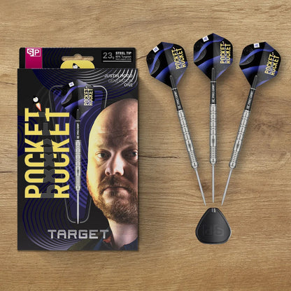 NEW TARGET JUSTIN HOOD G1 SWISS POINT 90% TUNGSTEN STEEL TIP DARTS