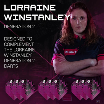 TARGET LORRAINE WINSTANLEY G2 PRO ULTRA DART FLIGHTS (3 SETS)