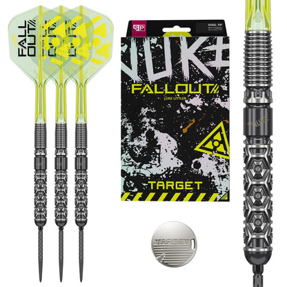 NEW TARGET LUKE LITTLER 2026 FALLOUT SWISS POINT 90% TUNGSTEN DARTS