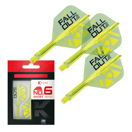 NEW TARGET LUKE LITTLER FALLOUT K-FLEX INTEGRATED FLIGHTS & SHAFTS NO6