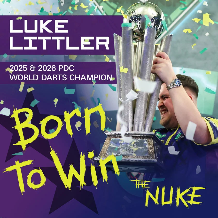 TARGET LUKE LITTLER WORLD CHAMPION 2026 BORN TO WIN K-FLEX INTEGRATED FLIGHTS & SHAFTS NO2