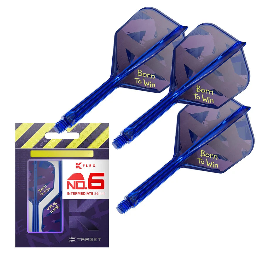 TARGET LUKE LITTLER WORLD CHAMPION 2026 BORN TO WIN K-FLEX INTEGRATED FLIGHTS & SHAFTS NO6