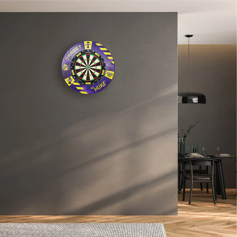 LUKE LITTLER WORLD CHAMPION SURROUND AND TARGET TOR DARTBOARD BUNDLE