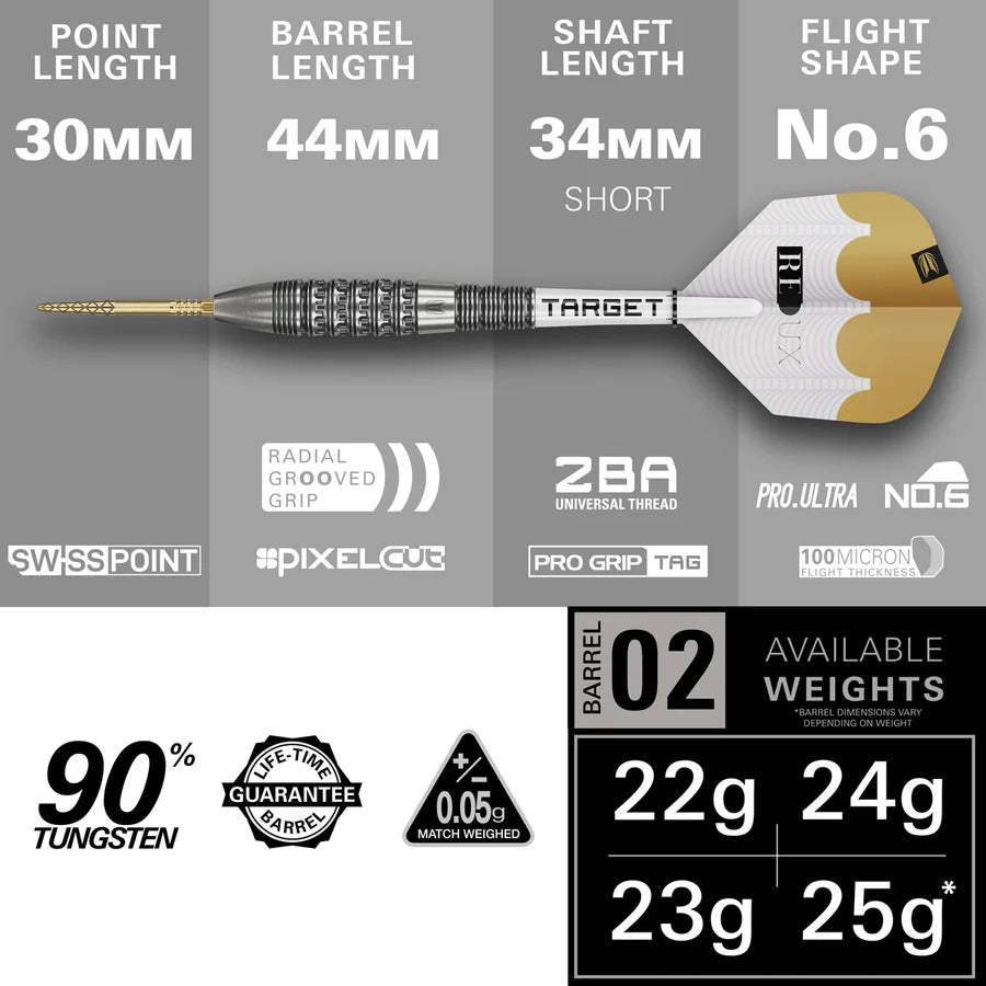 TARGET REDUX 02 SWISS POINT DARTS