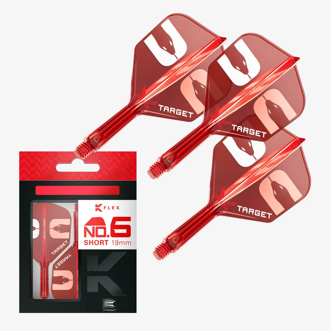 TARGET K FLEX RED THE ASP NATHAN ASPINALL NO6