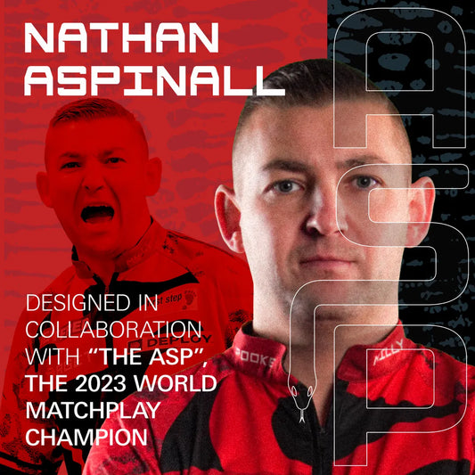TARGET K FLEX RED THE ASP NATHAN ASPINALL NO6