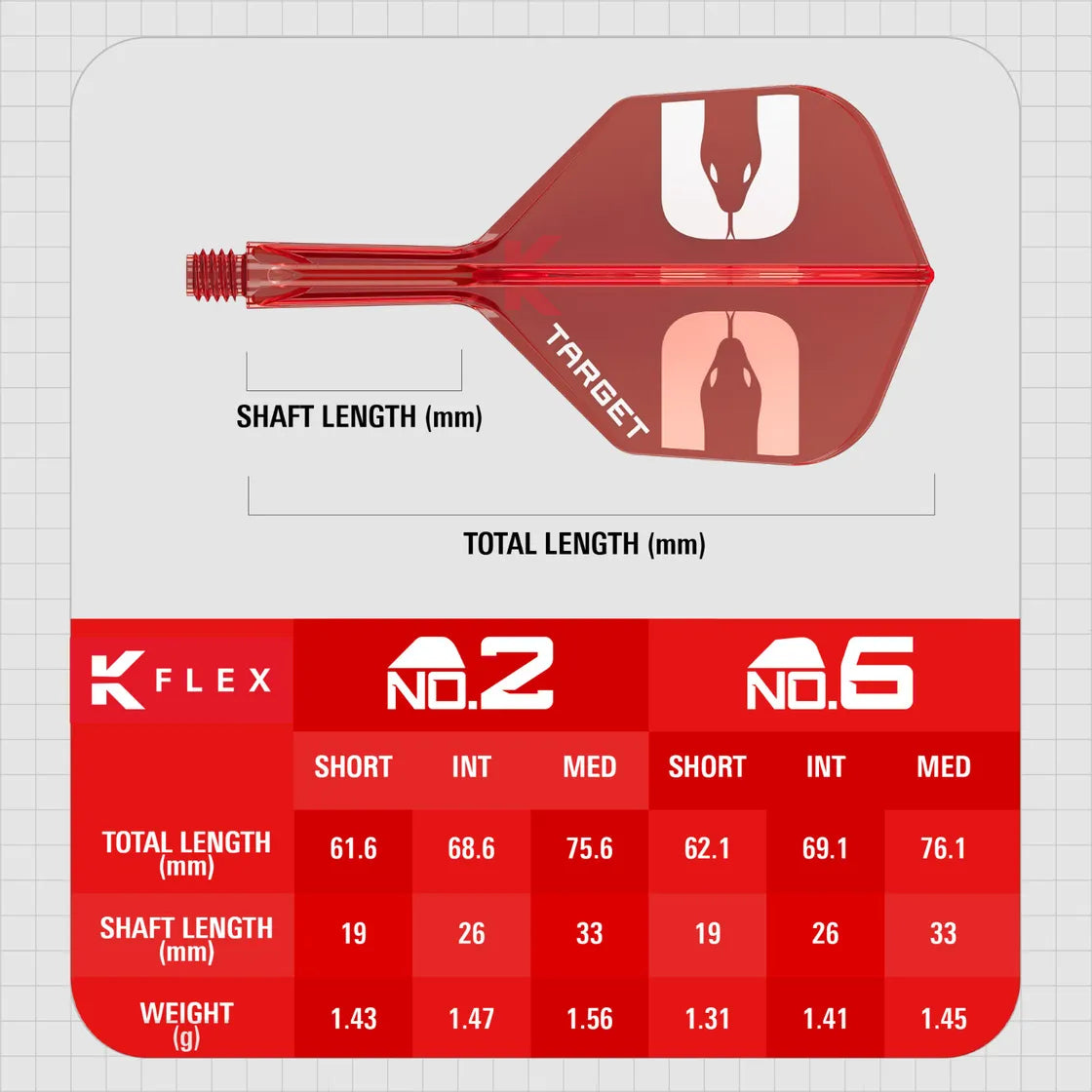TARGET K FLEX RED THE ASP NATHAN ASPINALL NO6