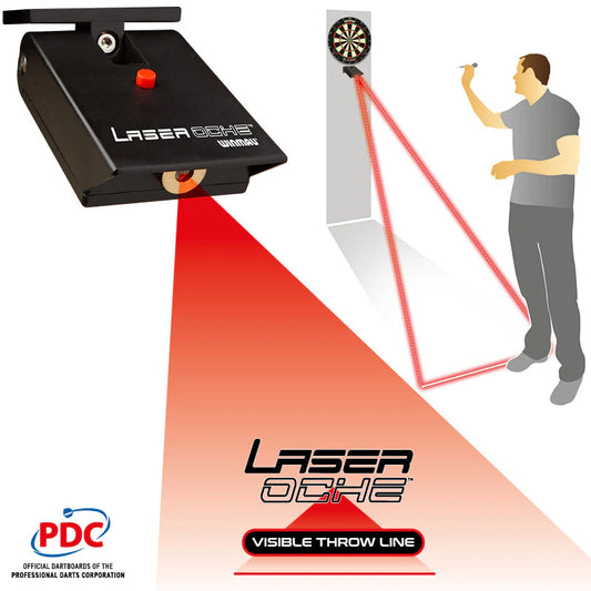 WINMAU LASER OCHE WALL MOUNTABLE DARTS LASER THROW LINE PROJECTOR LIGHT